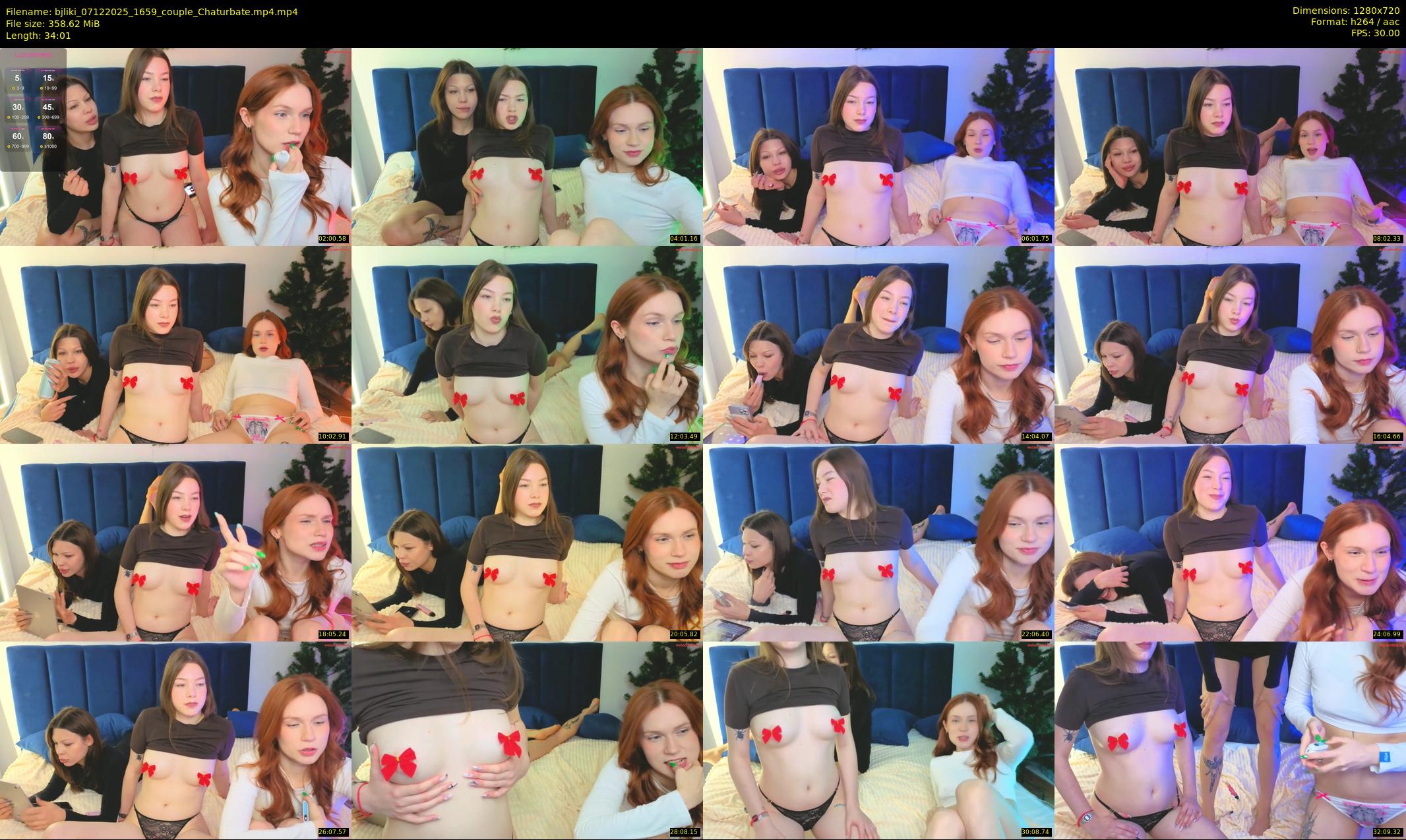 bjliki — 35 minute Chaturbate couple cam show recording, 720p, Dec 7, 2025