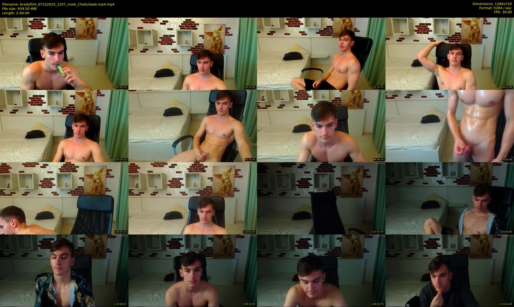 bradyflint — 120 minute Chaturbate male cam show recording, 720p, Dec 7, 2025