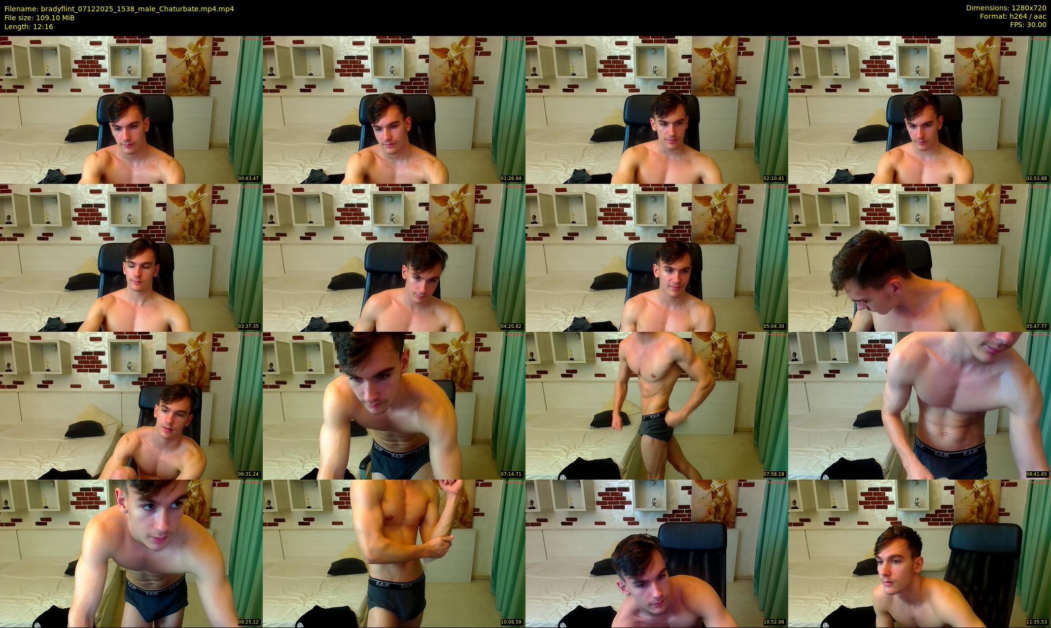 bradyflint — 13 minute Chaturbate male cam show recording, 720p, Dec 7, 2025