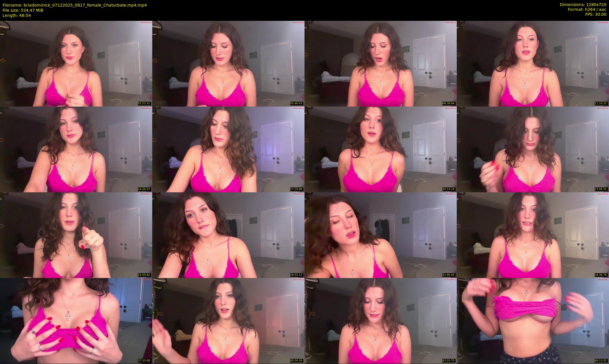 briadominick — 49 minute Chaturbate couple cam show recording, 720p, Dec 7, 2025