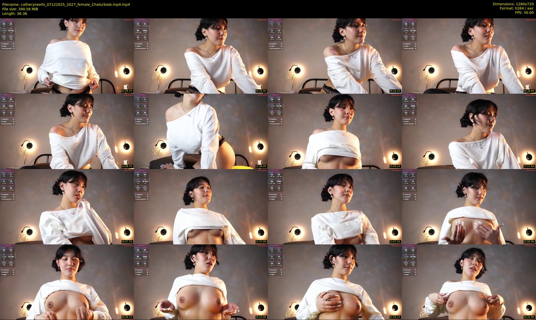 catheryneells — 37 minute Chaturbate female cam show recording, 720p, Dec 7, 2025