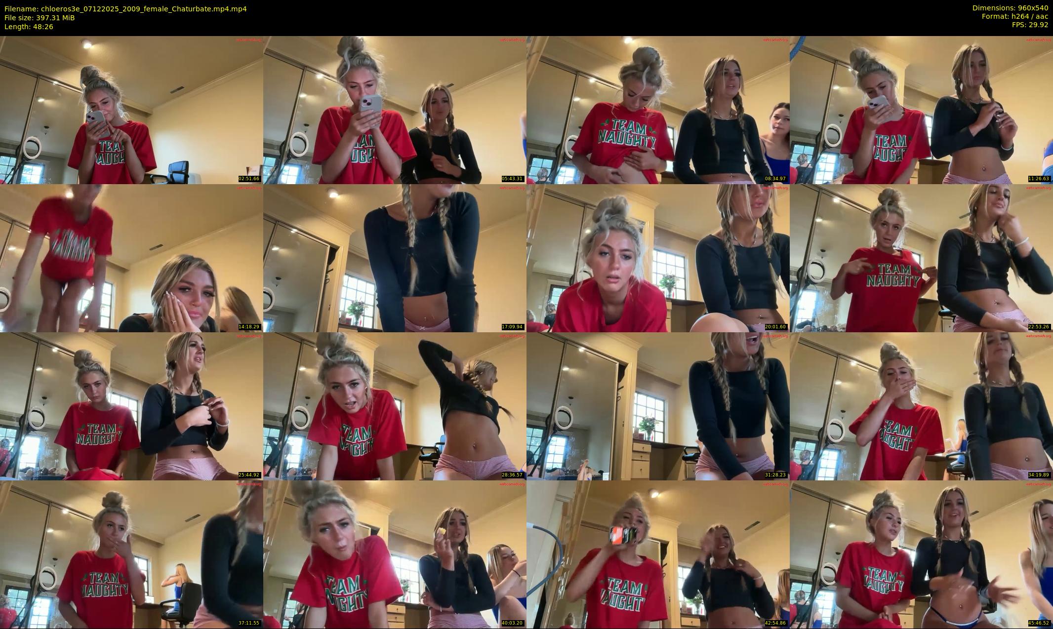 chloeros3e — 49 minute Chaturbate female cam show recording, 480p, Dec 7, 2025