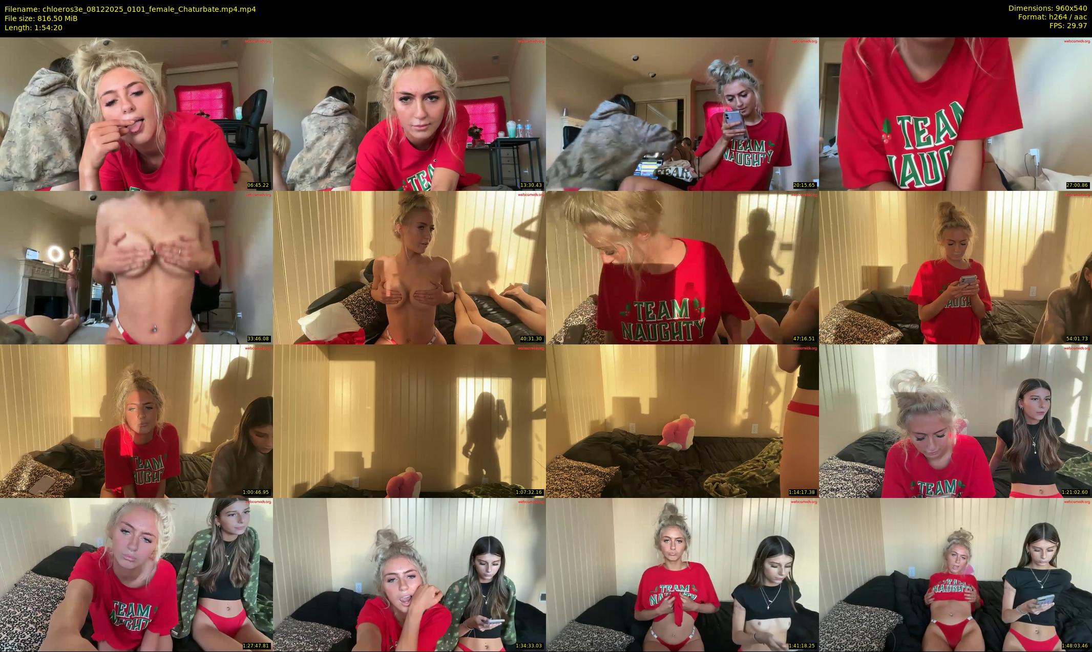 chloeros3e — 115 minute Chaturbate female cam show recording, 480p, Dec 8, 2025