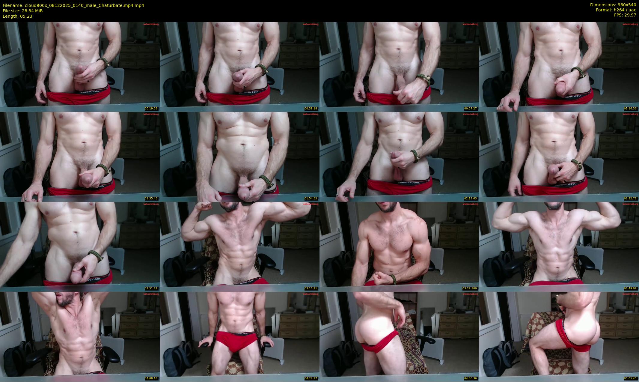 cloud900x — 6 minute Chaturbate male cam show recording, 480p, Dec 8, 2025