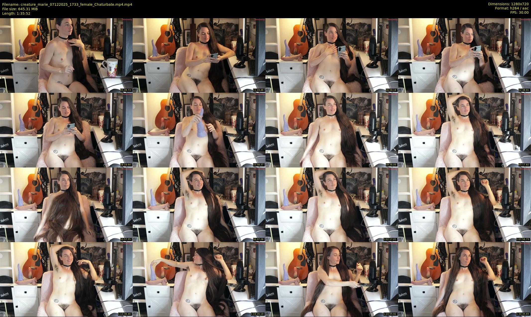 creature_marie — 96 minute Chaturbate female cam show recording, 720p, Dec 7, 2025