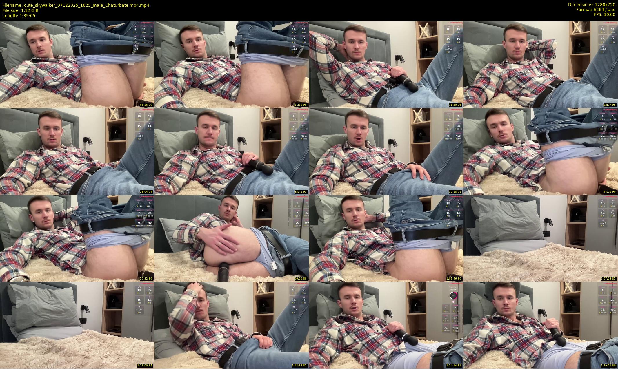 cute_skywalker — 96 minute Chaturbate male cam show recording, 720p, Dec 7, 2025
