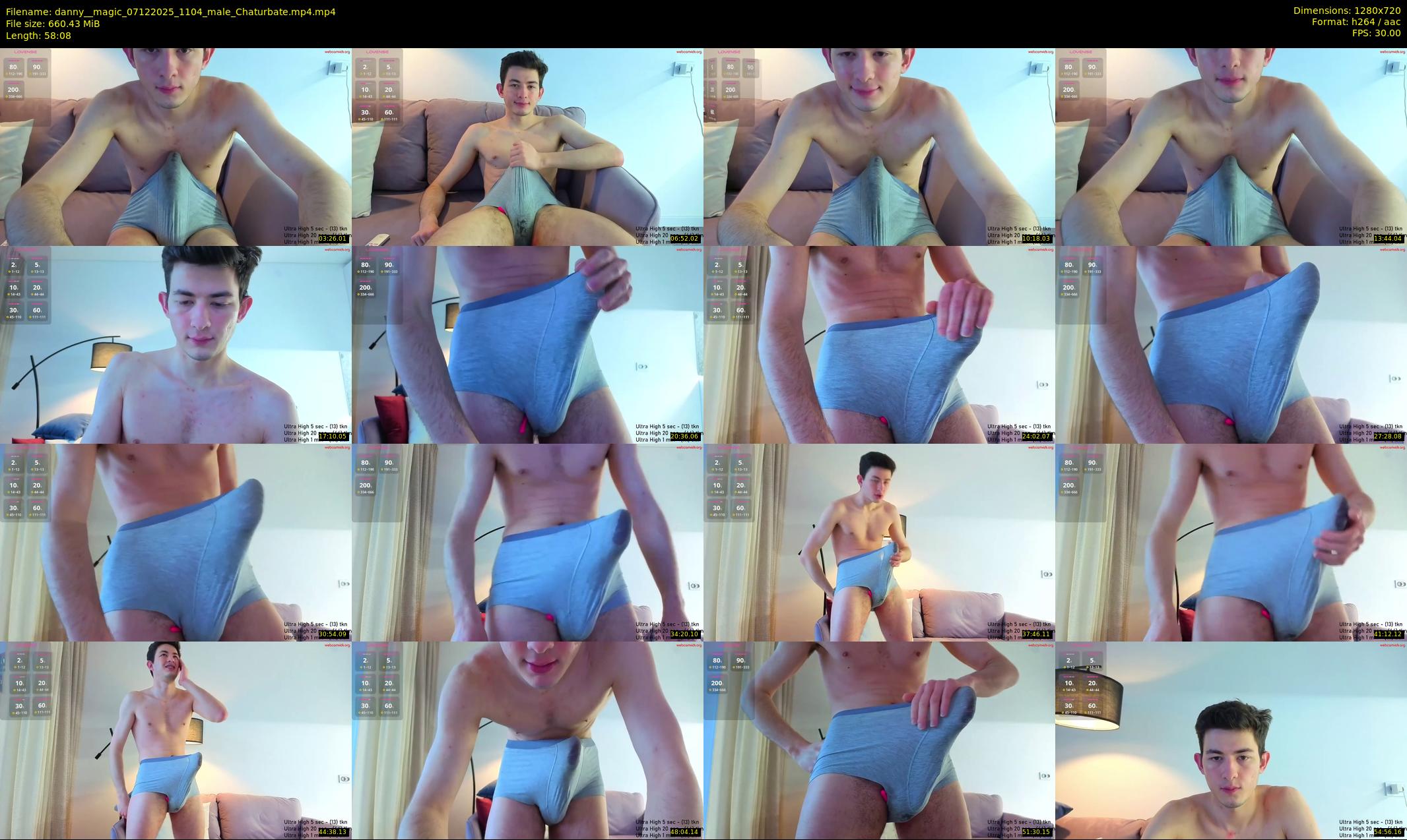 danny__magic — 59 minute Chaturbate male cam show recording, 720p, Dec 7, 2025