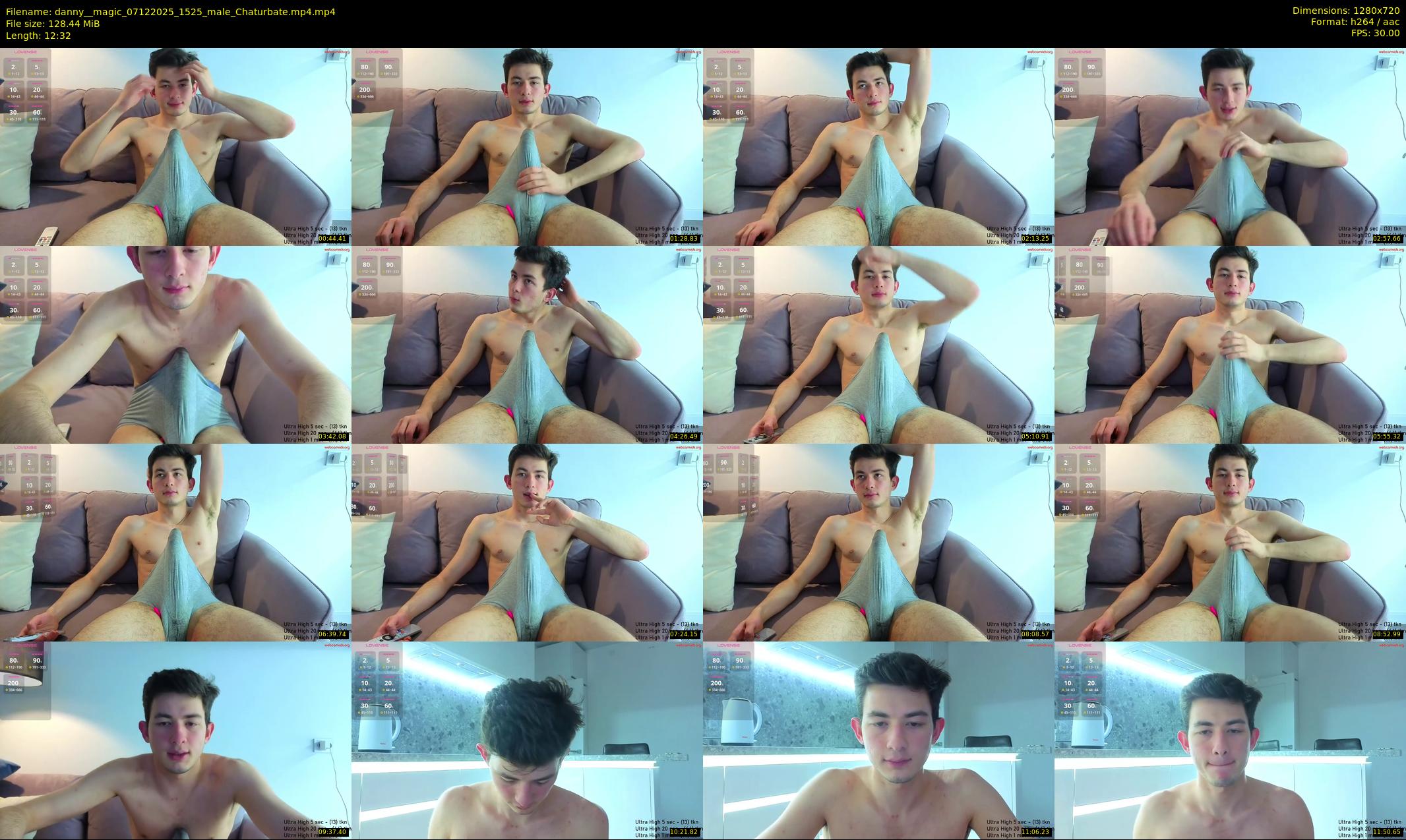 danny__magic — 13 minute Chaturbate male cam show recording, 720p, Dec 7, 2025