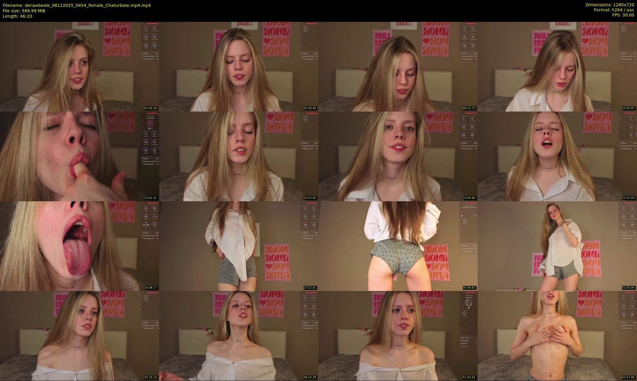 denaebeste — 47 minute Chaturbate female cam show recording, 720p, Dec 8, 2025
