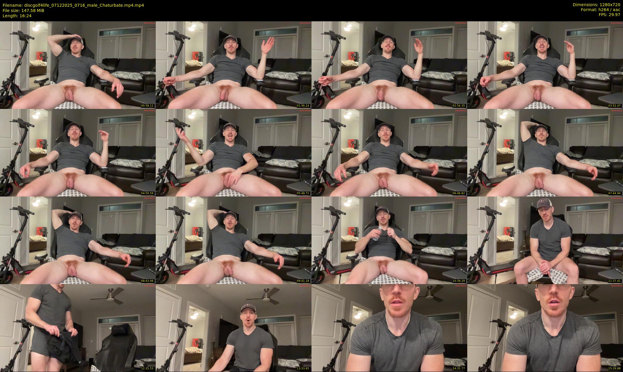 discgolf4life — 17 minute Chaturbate male cam show recording, 720p, Dec 7, 2025