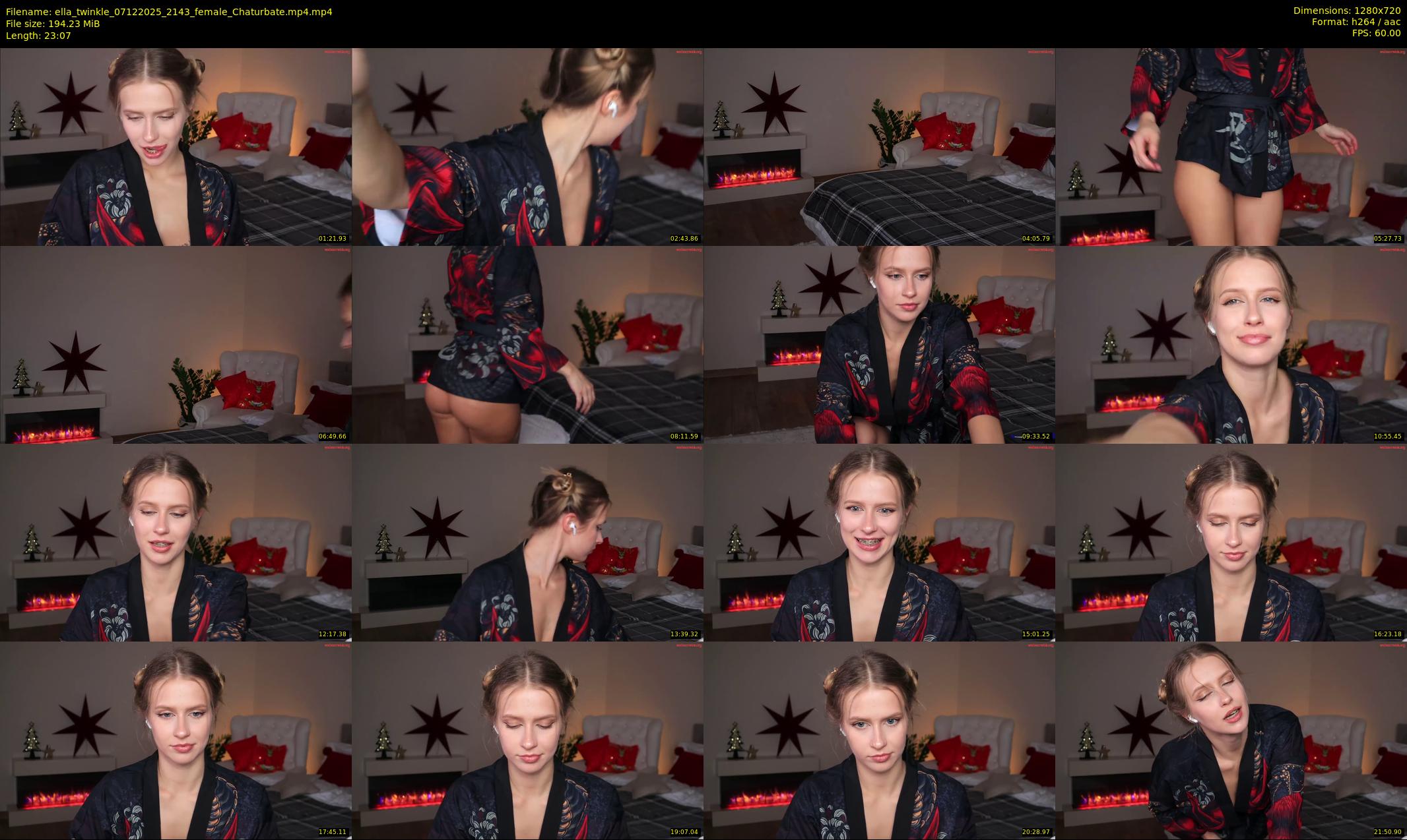 ella_twinkle — 24 minute Chaturbate female cam show recording, 720p, Dec 7, 2025