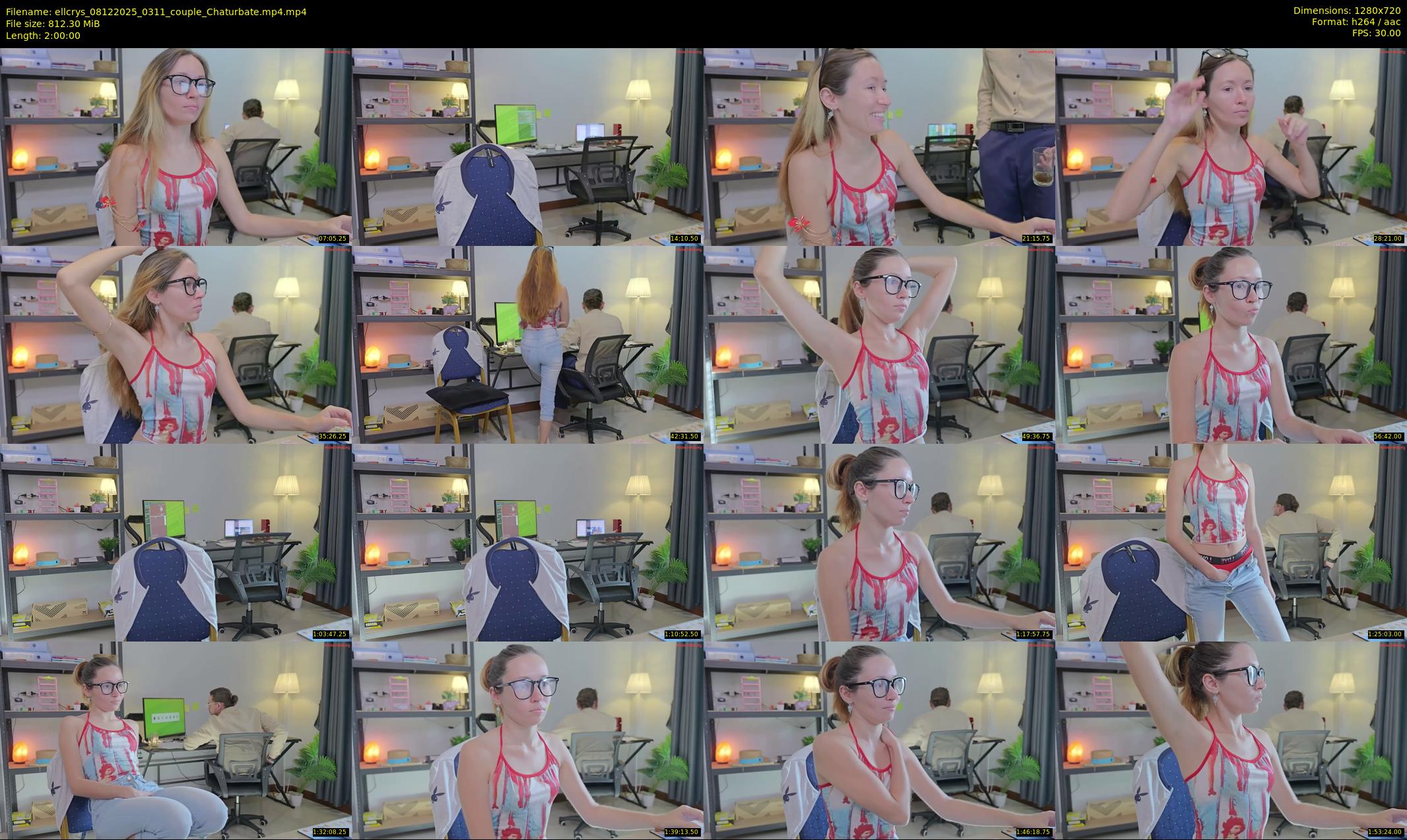 ellcrys — 120 minute Chaturbate couple cam show recording, 720p, Dec 8, 2025