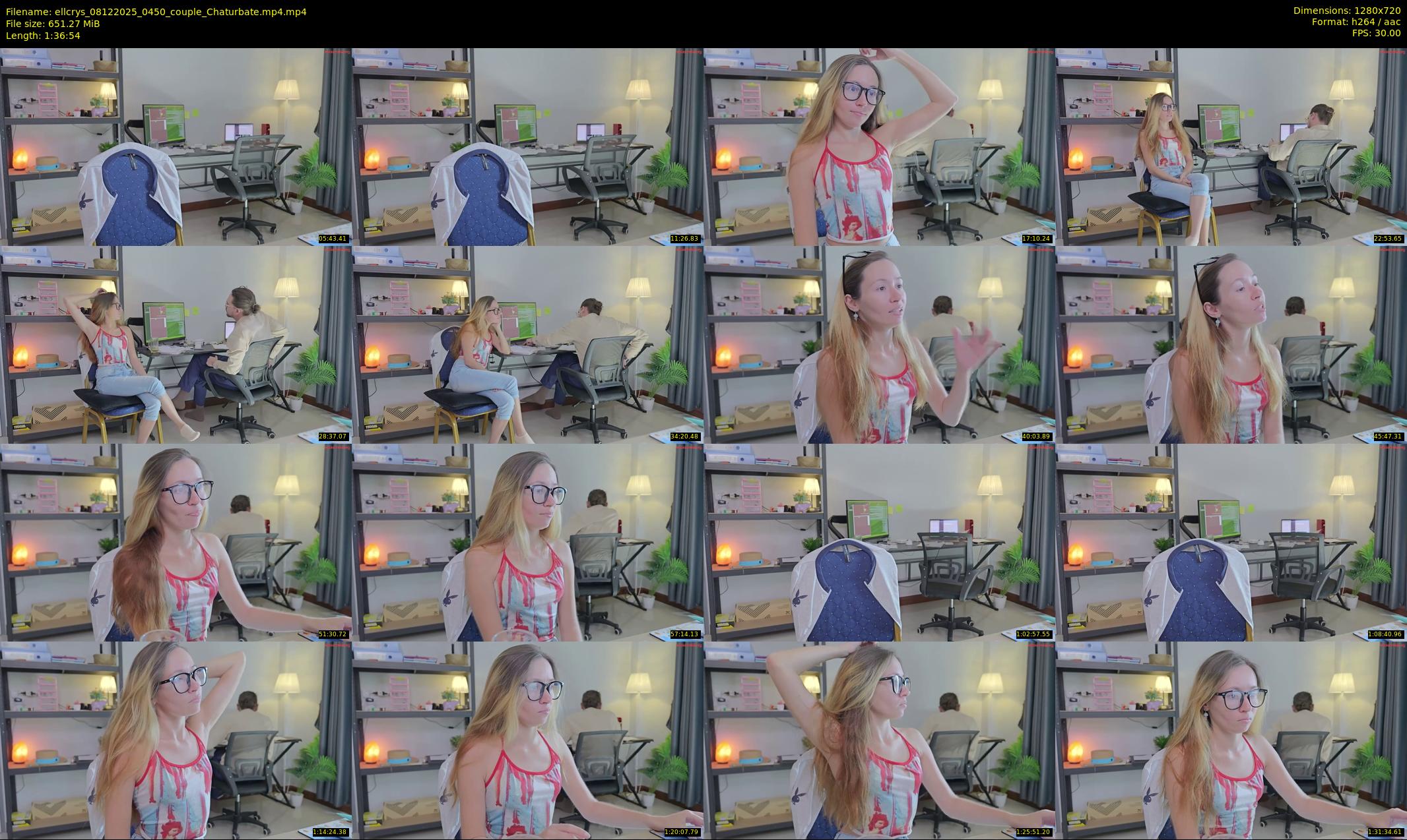 ellcrys — 97 minute Chaturbate couple cam show recording, 720p, Dec 8, 2025