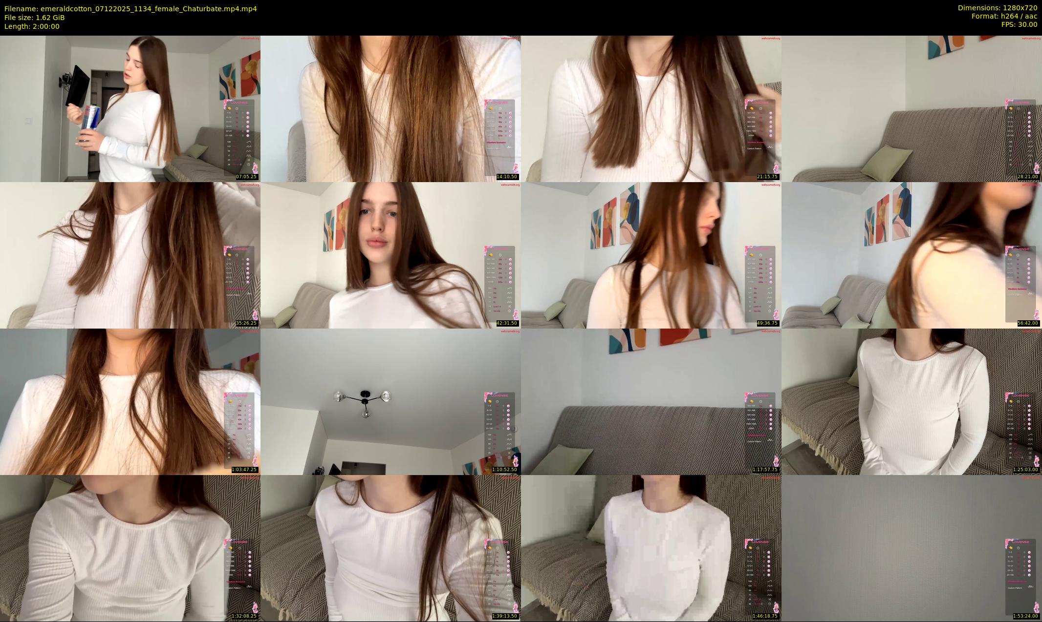 emeraldcotton — 120 minute Chaturbate female cam show recording, 720p, Dec 7, 2025