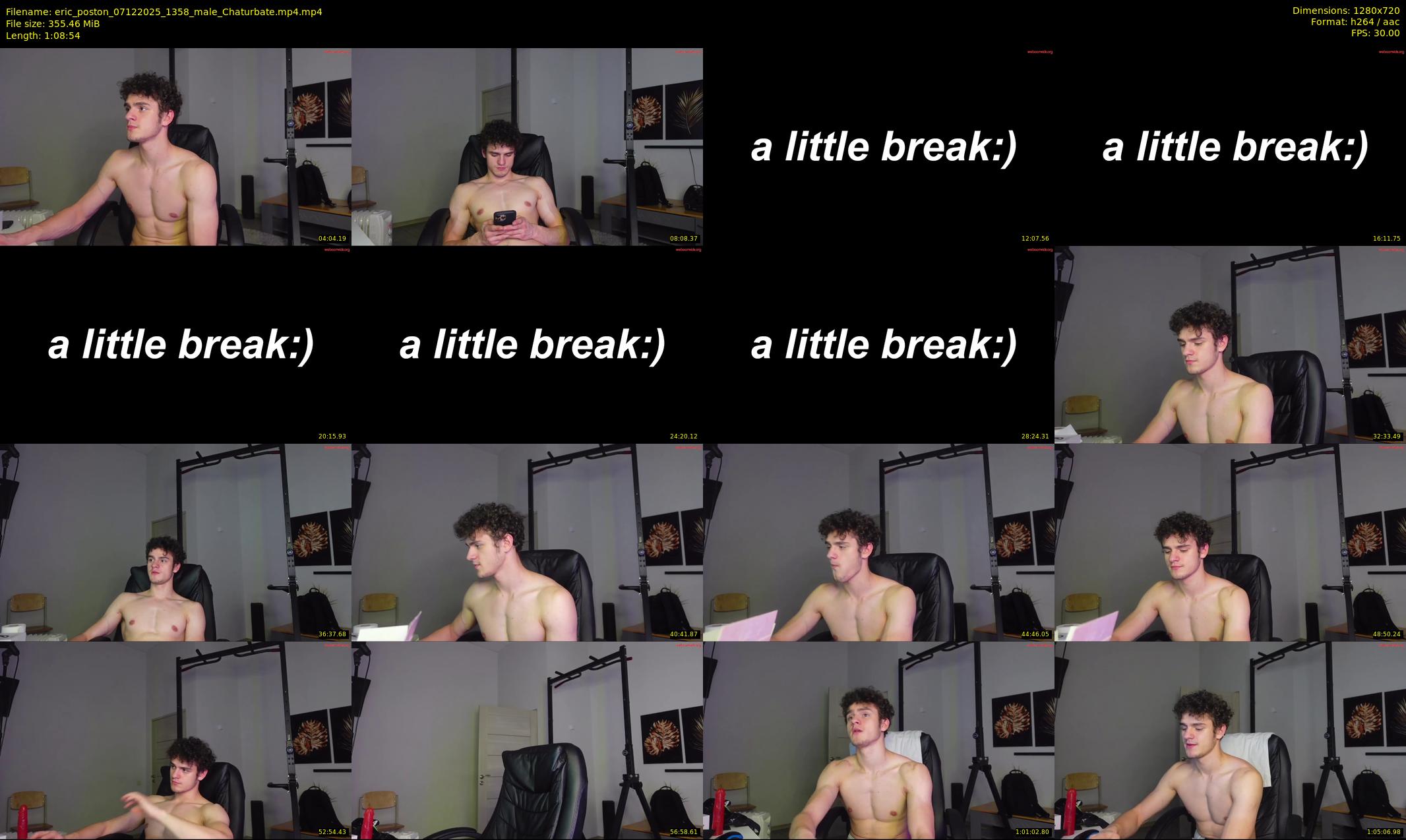 eric_poston — 69 minute Chaturbate male cam show recording, 720p, Dec 7, 2025