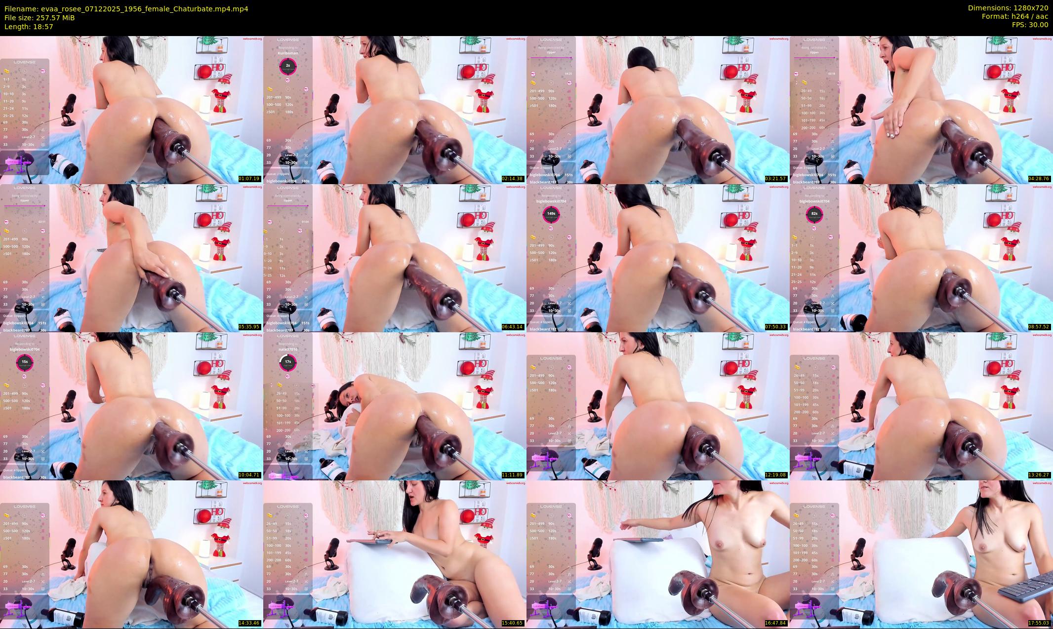 evaa_rosee — 19 minute Chaturbate female cam show recording, 720p, Dec 7, 2025