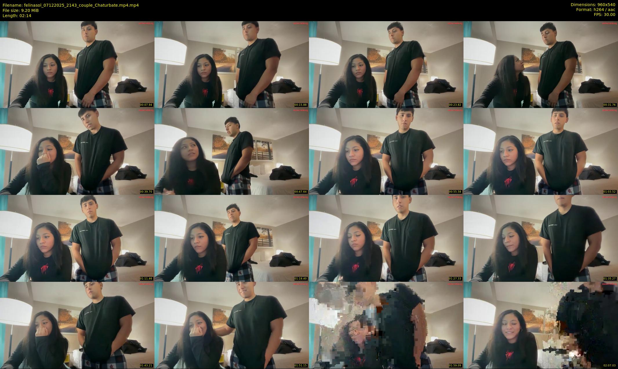 felinasol — 3 minute Chaturbate couple cam show recording, 480p, Dec 7, 2025