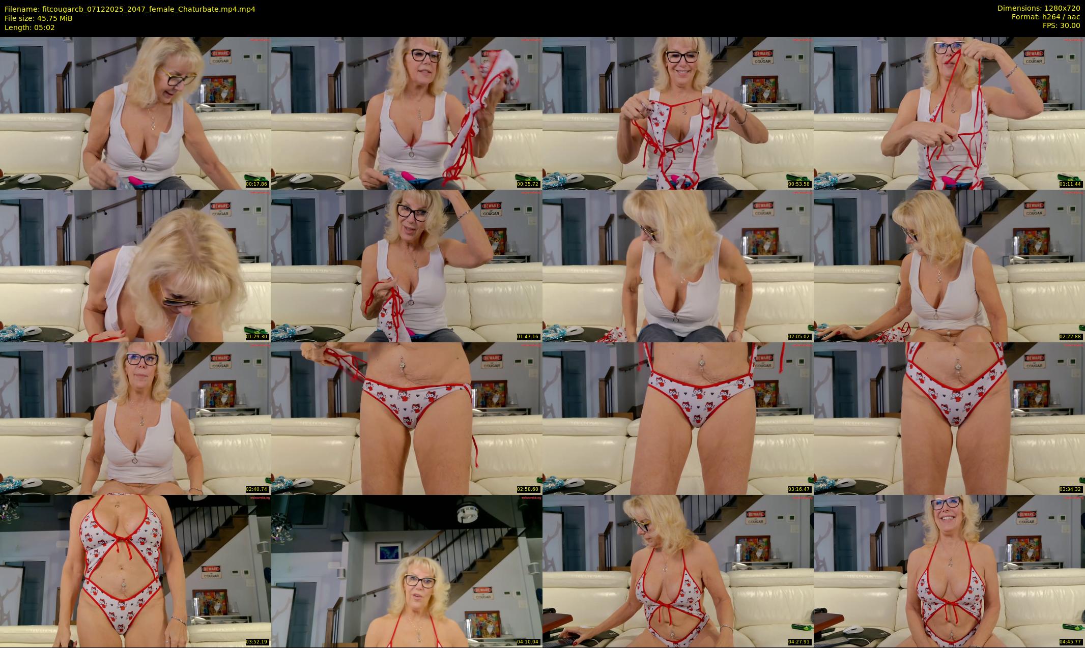 fitcougarcb — 6 minute Chaturbate female cam show recording, 720p, Dec 7, 2025