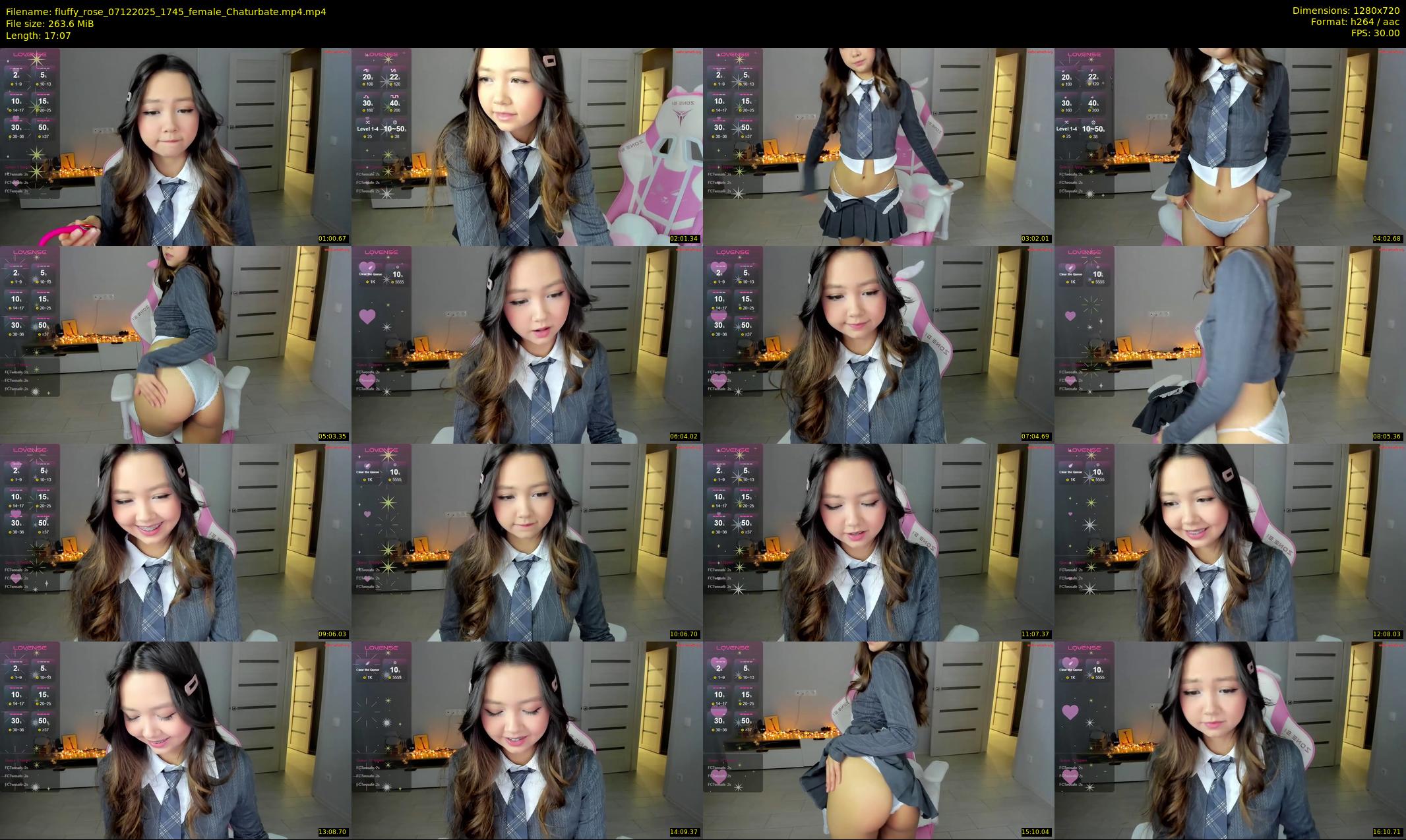fluffy_rose — 18 minute Chaturbate female cam show recording, 720p, Dec 7, 2025
