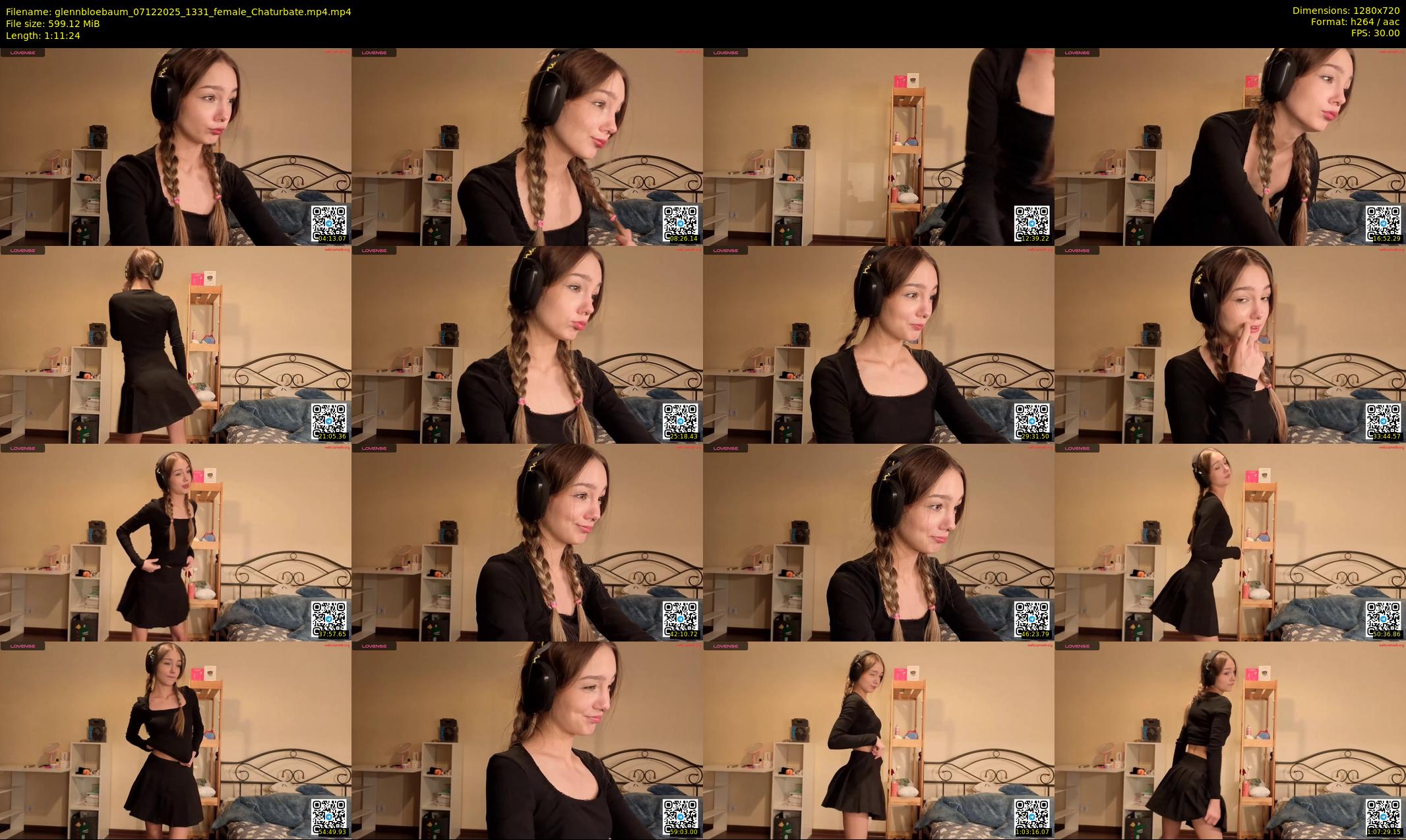 glennbloebaum — 72 minute Chaturbate female cam show recording, 720p, Dec 7, 2025