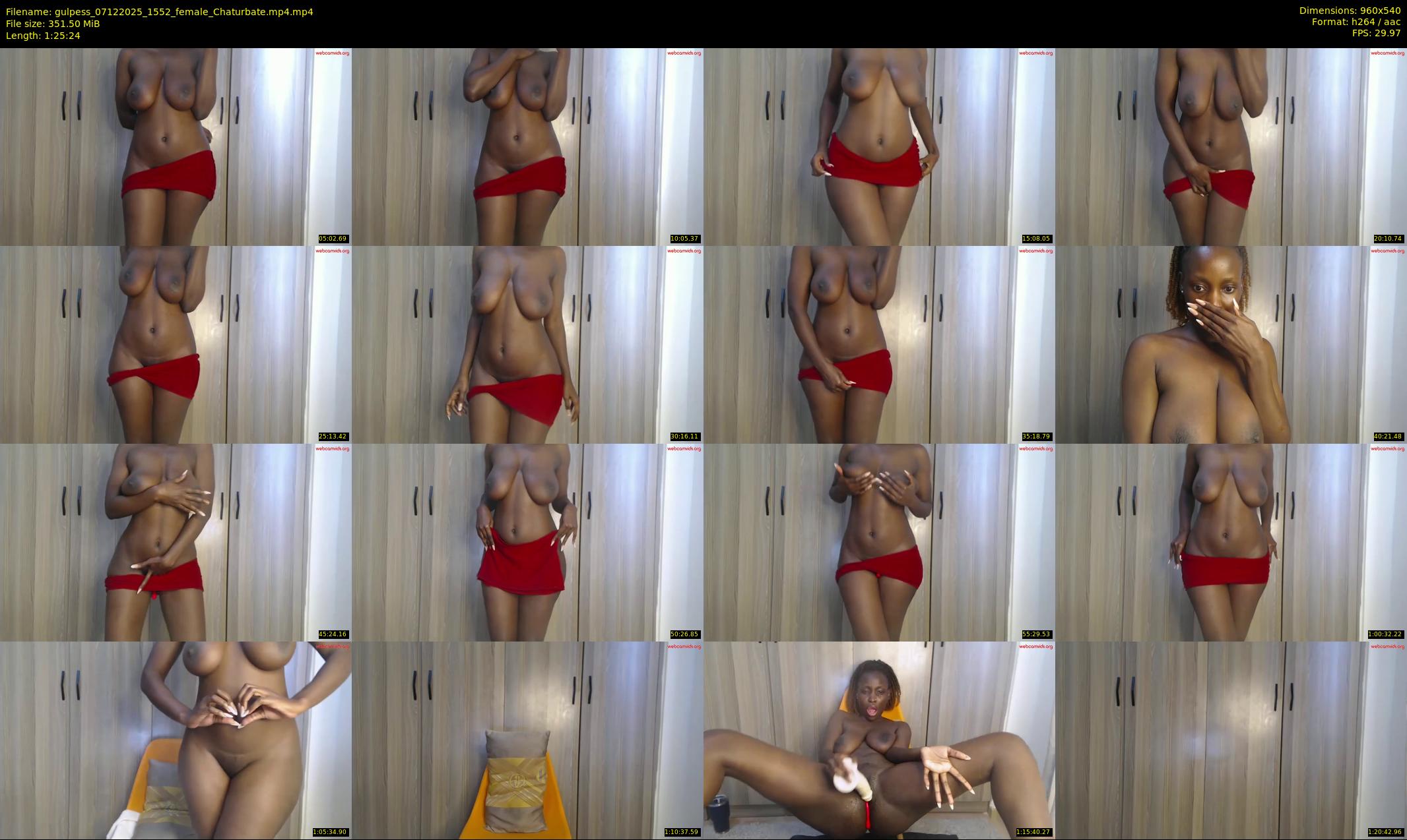 gulpess — 86 minute Chaturbate female cam show recording, 480p, Dec 7, 2025