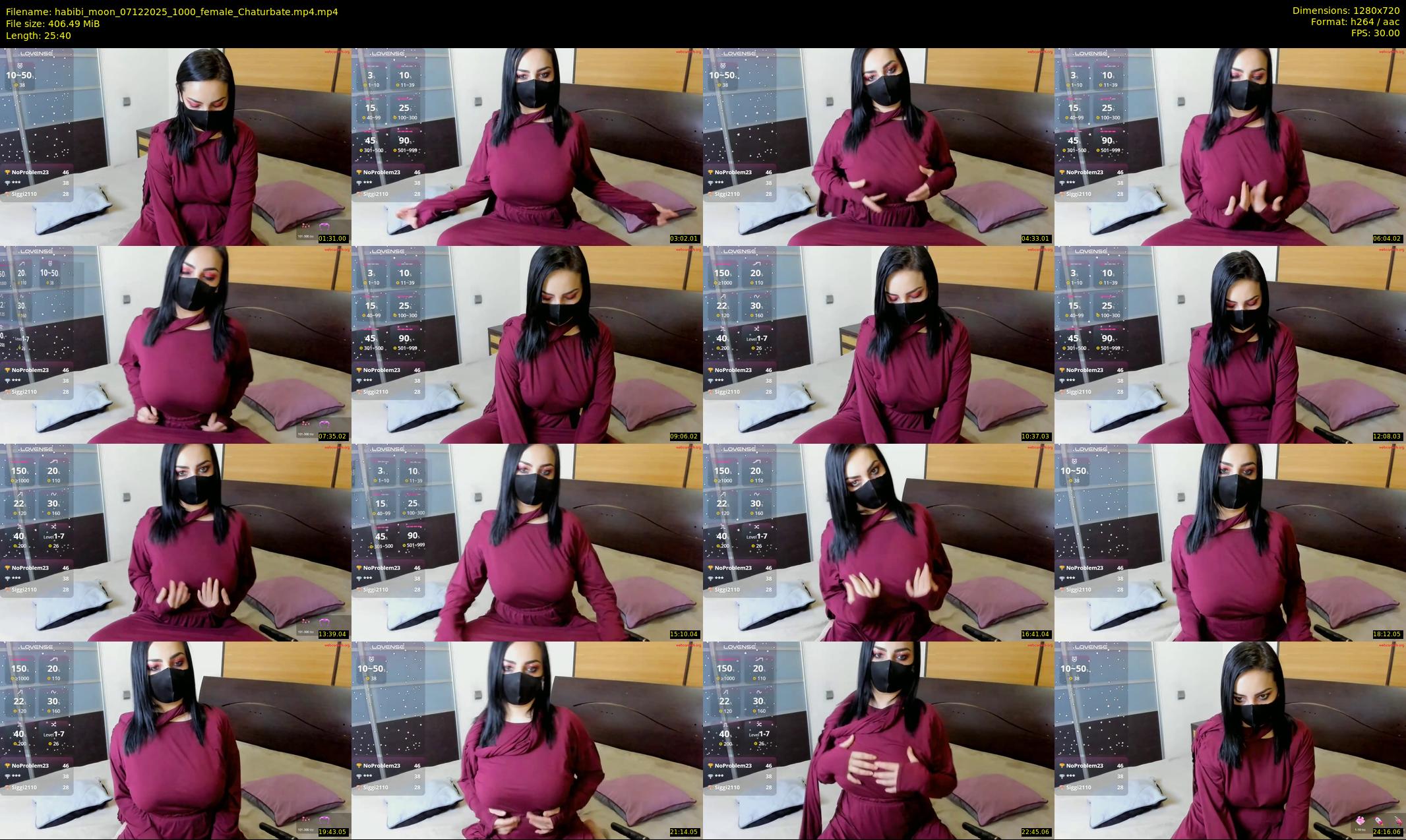 habibi_moon — 26 minute Chaturbate female cam show recording, 720p, Dec 7, 2025