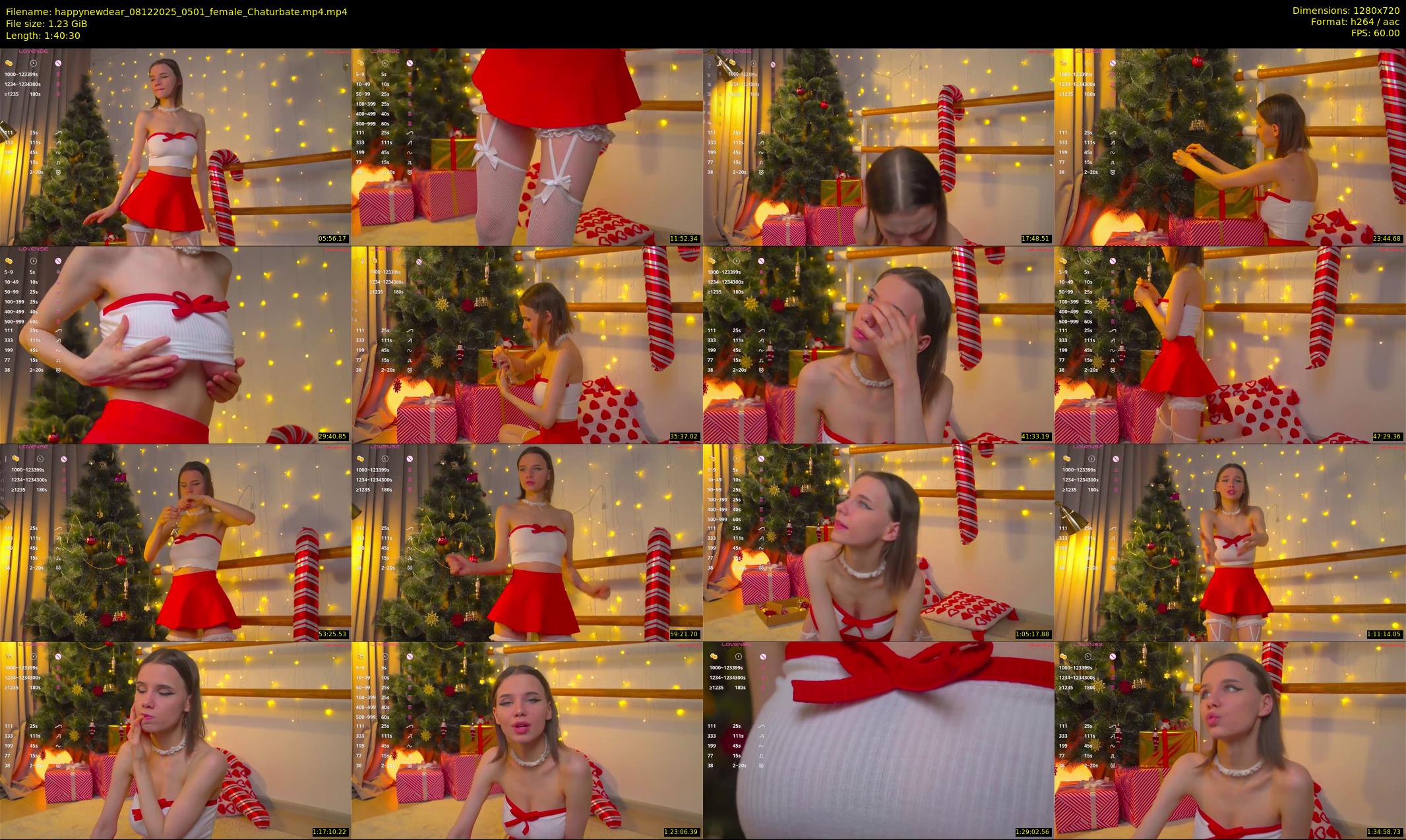 happynewdear — 101 minute Chaturbate female cam show recording, 720p, Dec 8, 2025