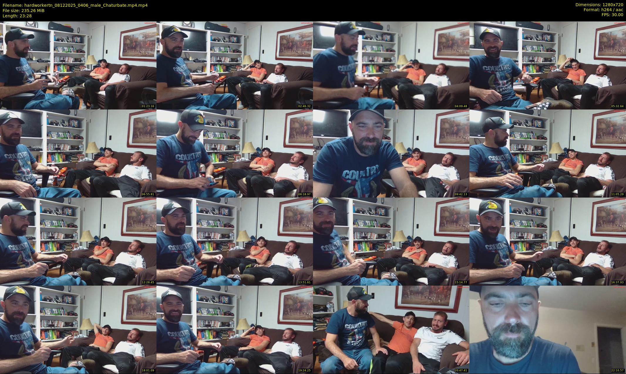 hardworkertn — 24 minute Chaturbate male cam show recording, 720p, Dec 8, 2025