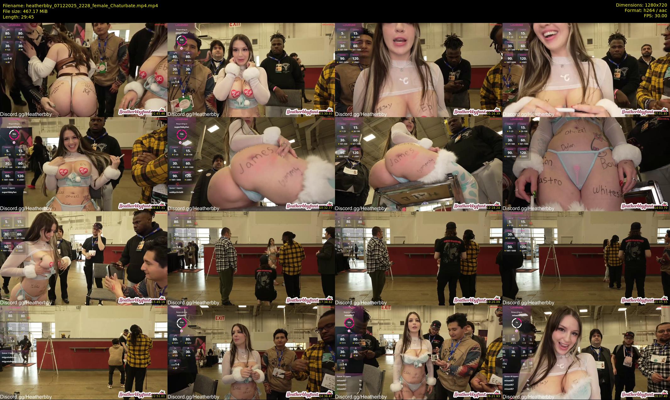 heatherbby — 30 minute Chaturbate female cam show recording, 720p, Dec 7, 2025