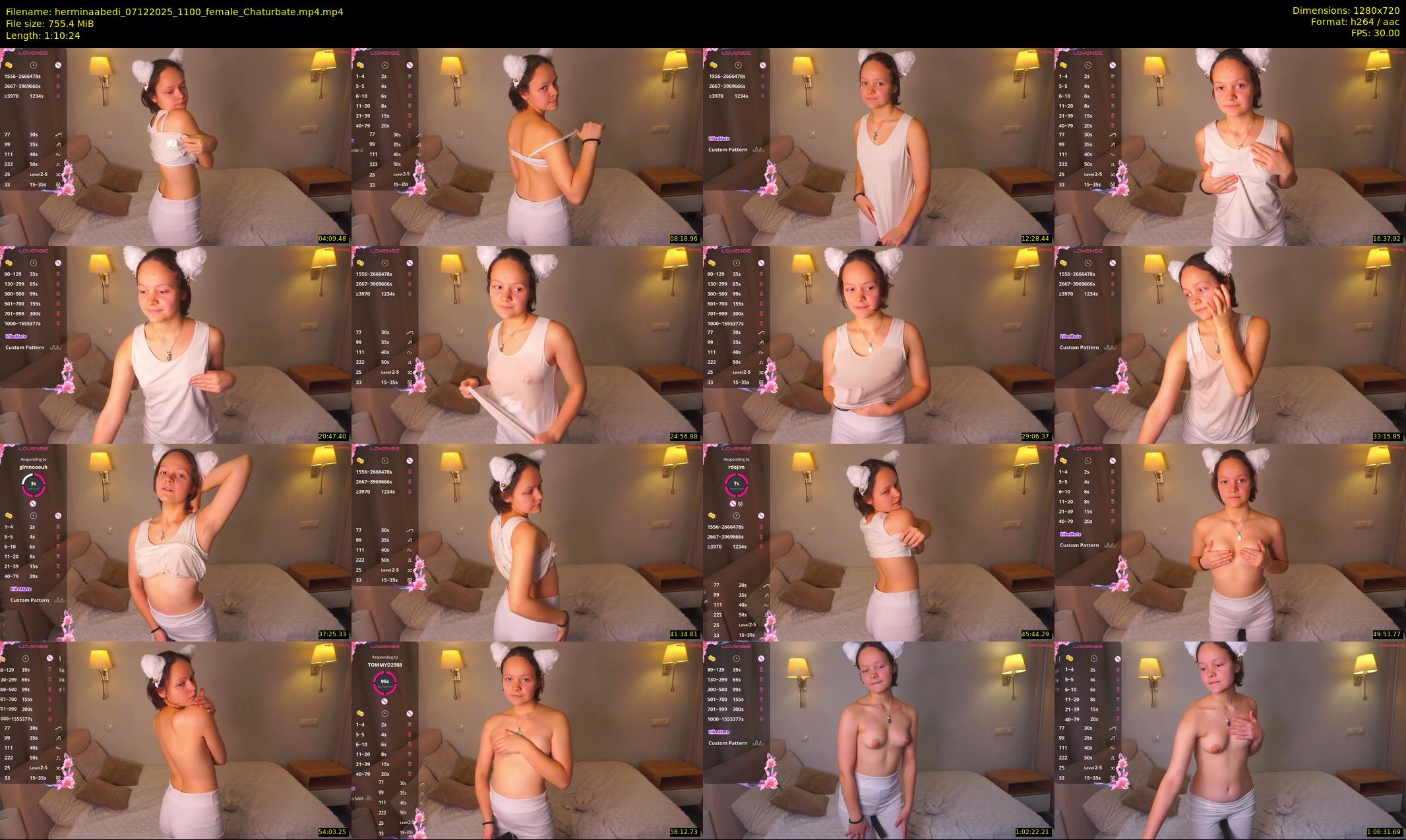 herminaabedi — 71 minute Chaturbate female cam show recording, 720p, Dec 7, 2025