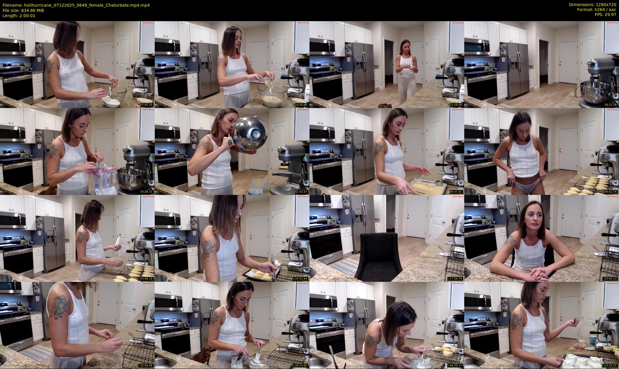 holihurricane — 121 minute Chaturbate female cam show recording, 720p, Dec 7, 2025