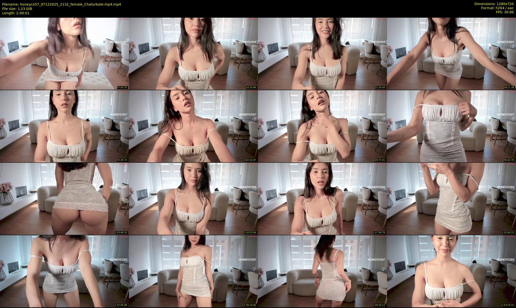 honeyco57 — 121 minute Chaturbate female cam show recording, 720p, Dec 7, 2025