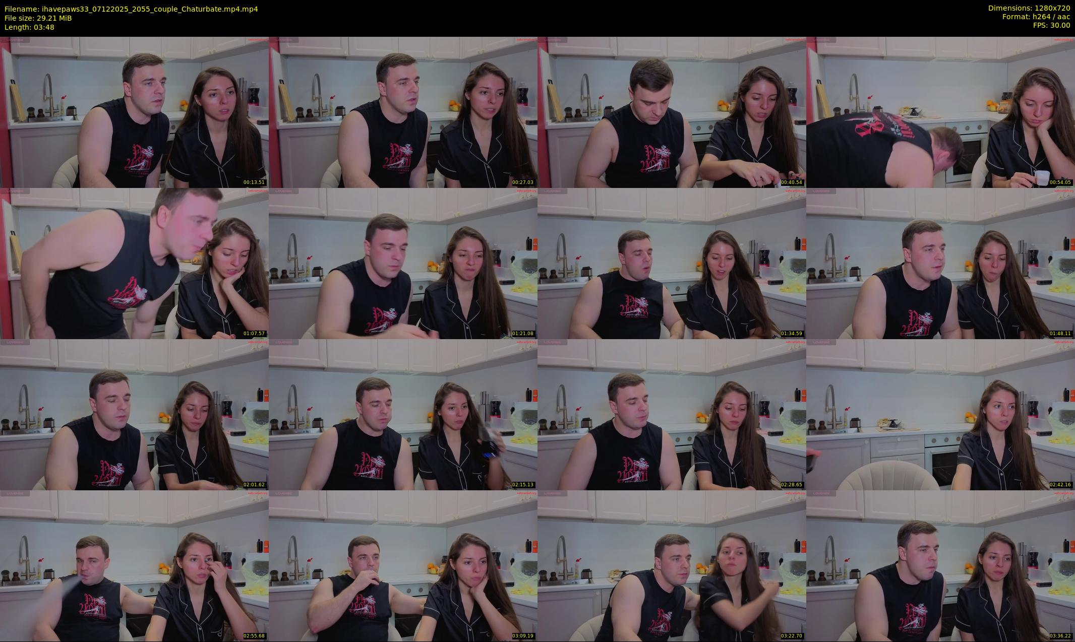 ihavepaws33 — 4 minute Chaturbate couple cam show recording, 720p, Dec 7, 2025