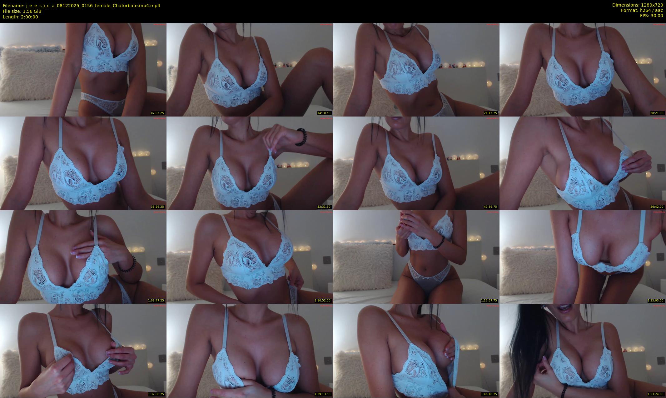 j_e_e_s_i_c_a — 120 minute Chaturbate female cam show recording, 720p, Dec 8, 2025