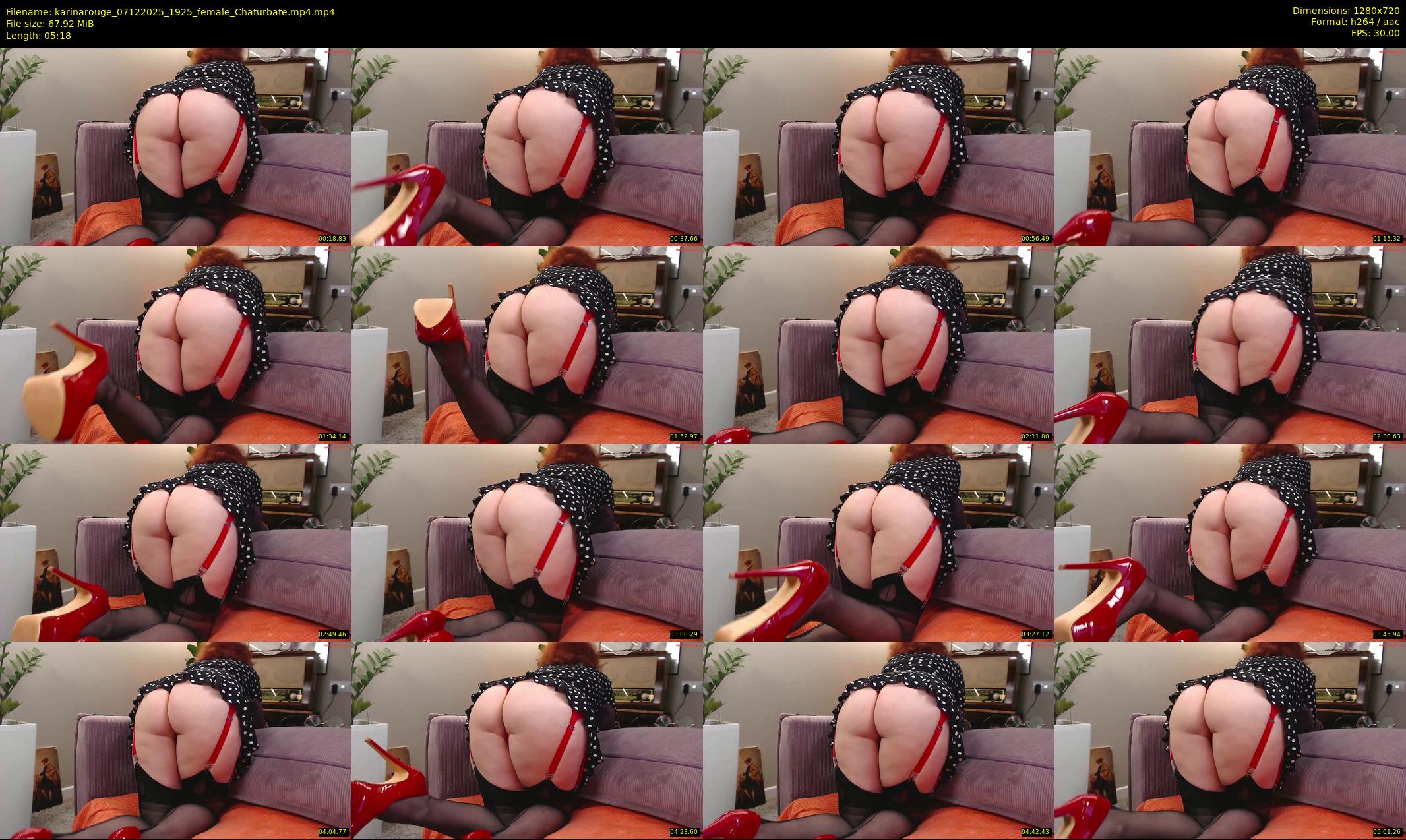 karinarouge — 6 minute Chaturbate female cam show recording, 720p, Dec 7, 2025
