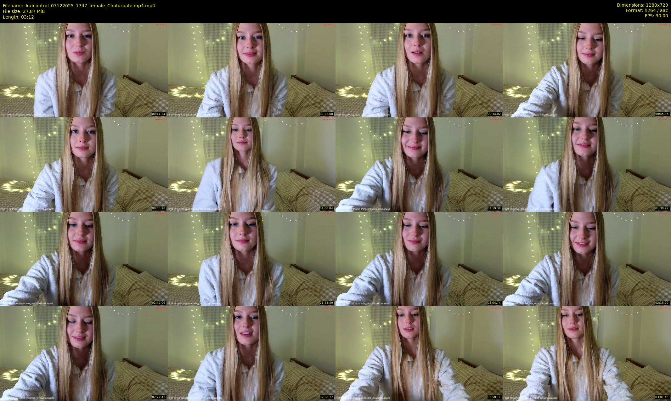 katcontrol — 4 minute Chaturbate female cam show recording, 720p, Dec 7, 2025