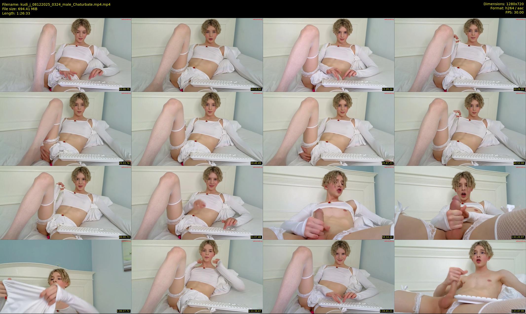 kudi_j — 87 minute Chaturbate male cam show recording, 720p, Dec 8, 2025