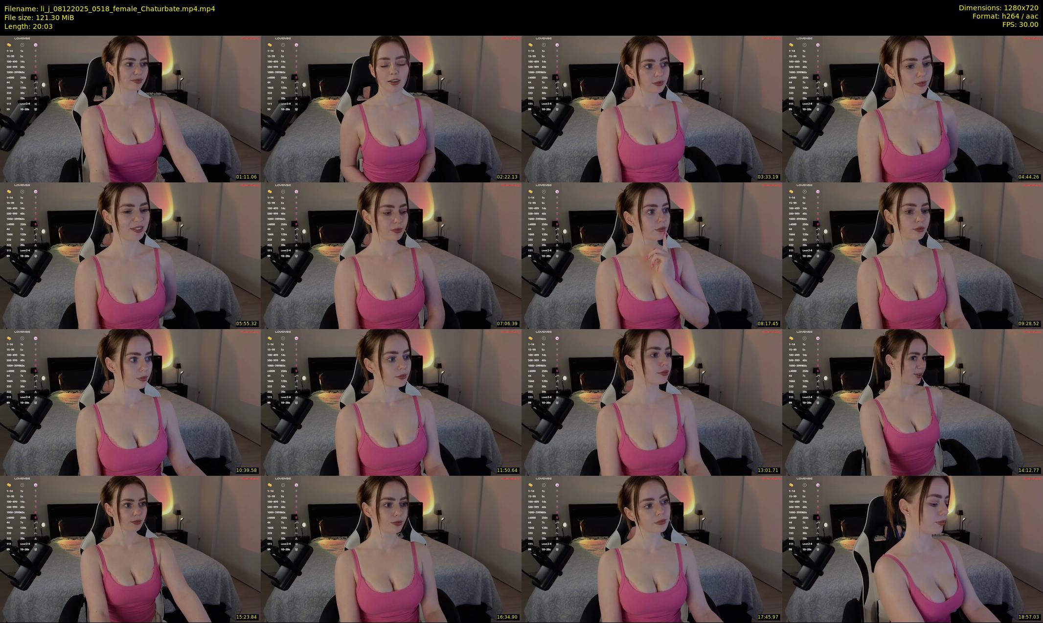 li_j — 21 minute Chaturbate female cam show recording, 720p, Dec 8, 2025