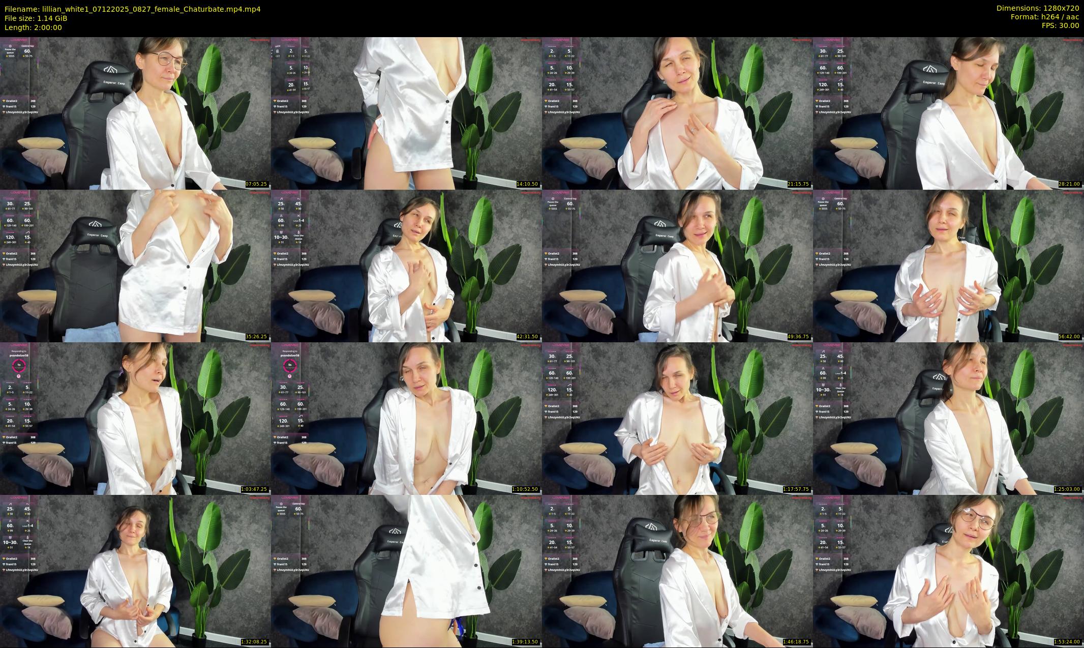 lillian_white1 — 120 minute Chaturbate female cam show recording, 720p, Dec 7, 2025