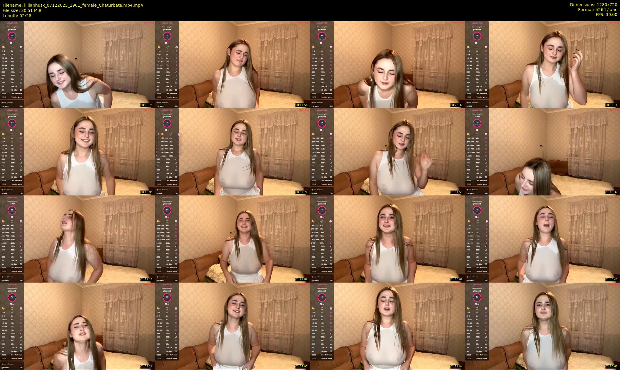 lillianhusk — 3 minute Chaturbate female cam show recording, 720p, Dec 7, 2025