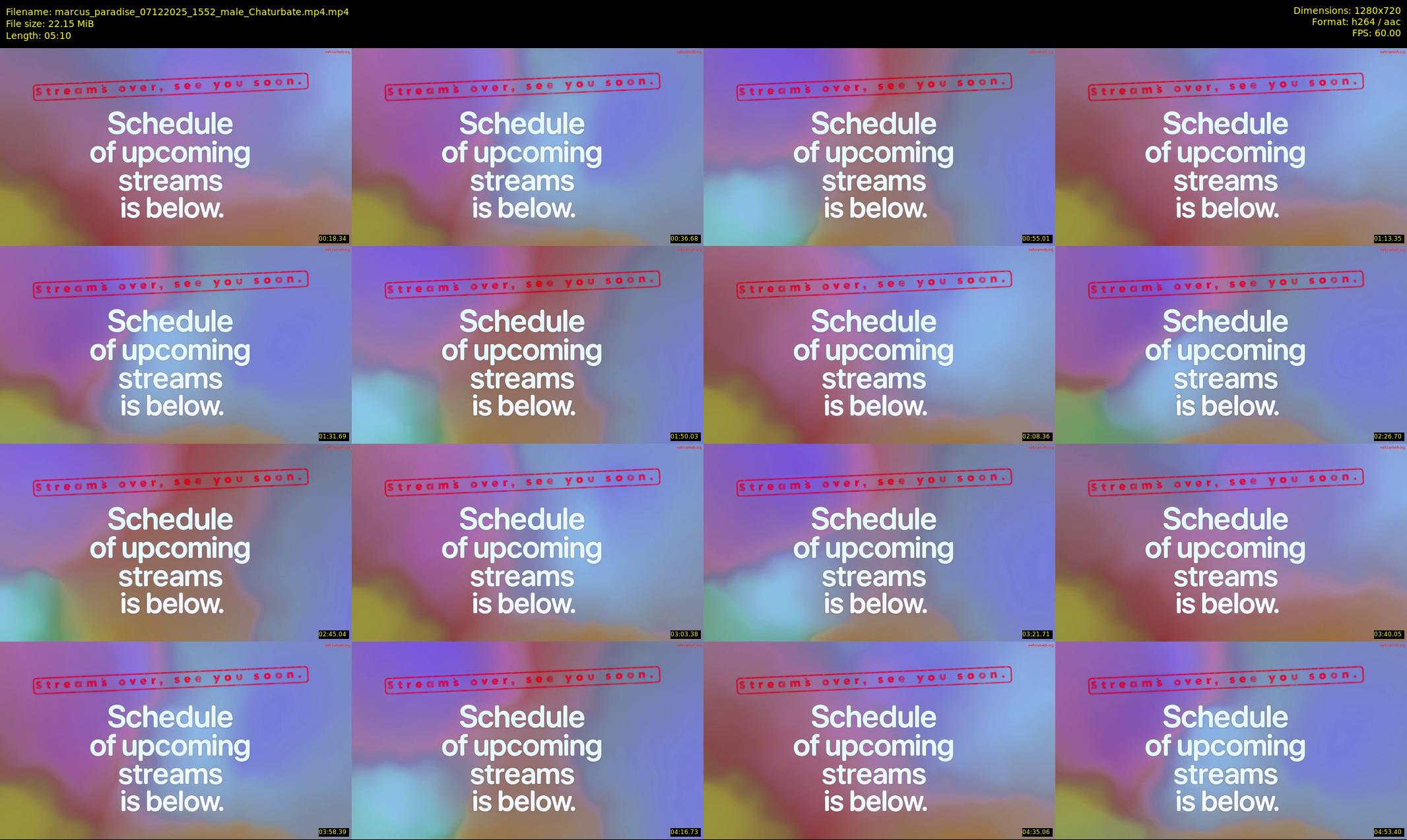 marcus_paradise — 6 minute Chaturbate male cam show recording, 720p, Dec 7, 2025
