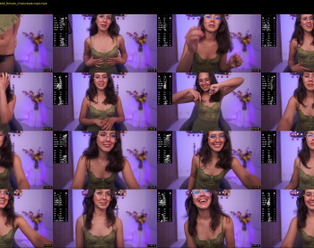 milanianew — 22 minute Chaturbate female cam show recording, 720p, Dec 8, 2025