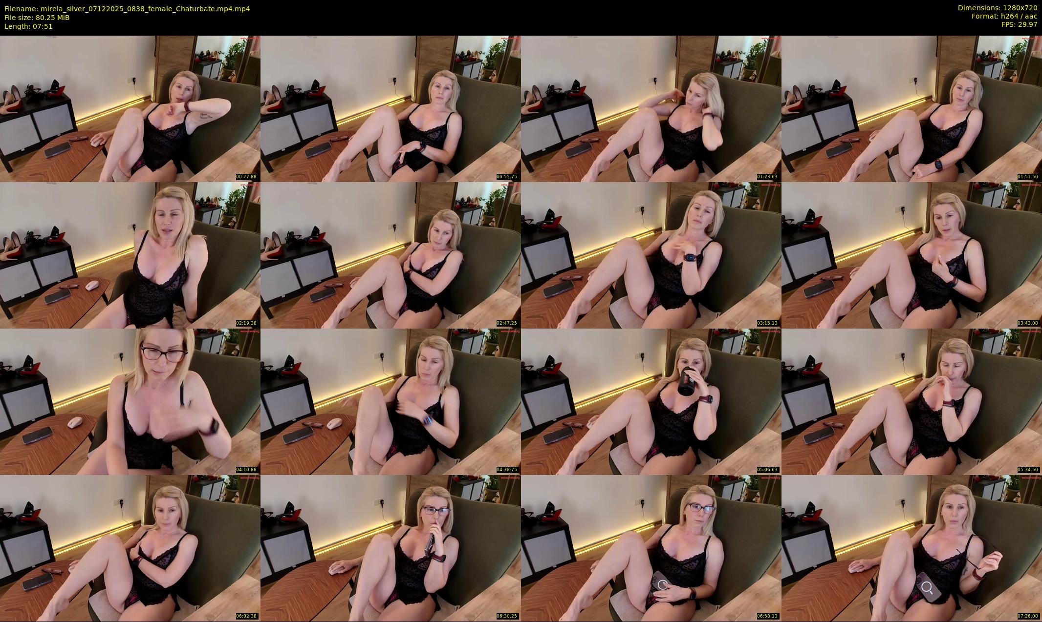 mirela_silver — 8 minute Chaturbate female cam show recording, 720p, Dec 7, 2025