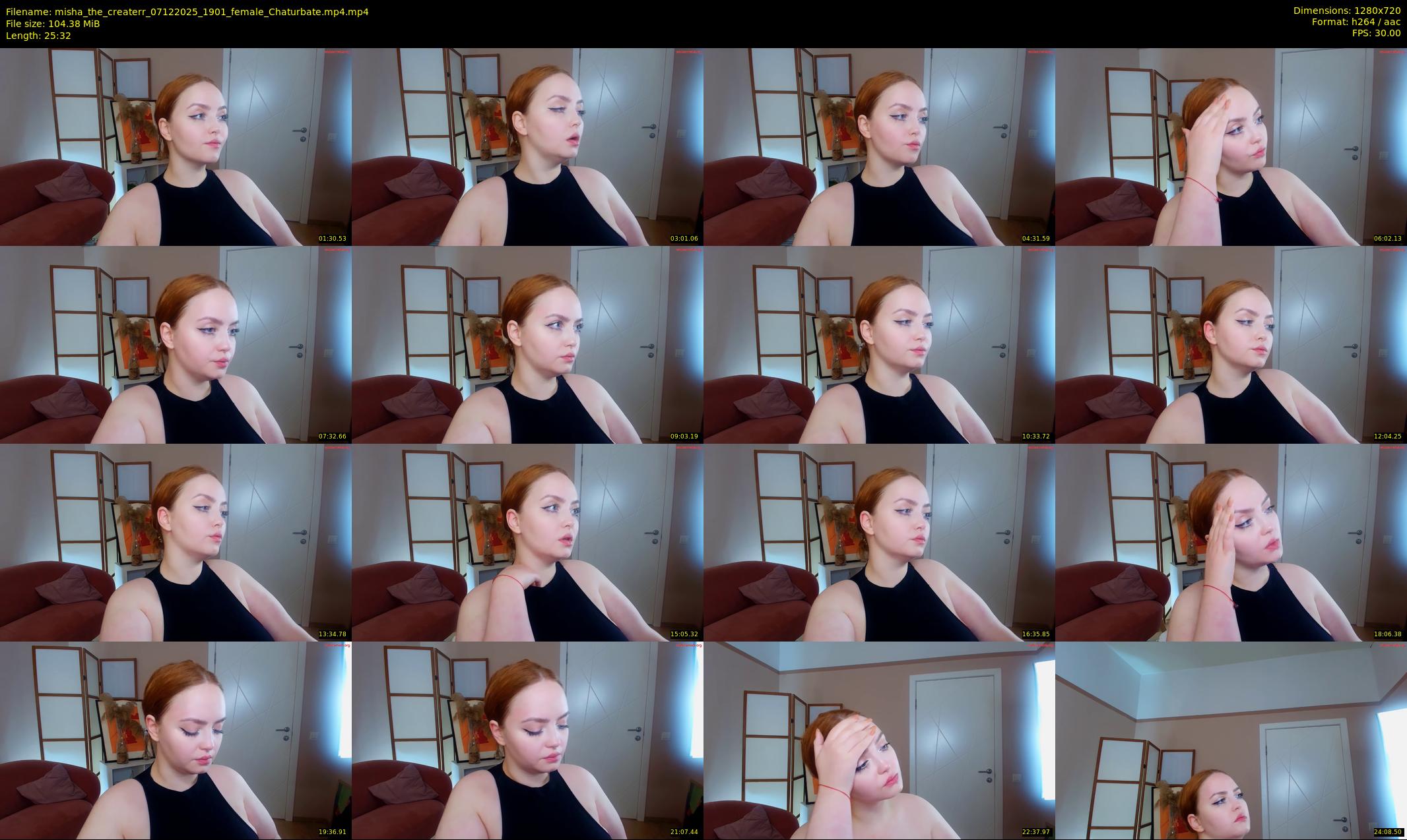 misha_the_createrr — 26 minute Chaturbate female cam show recording, 720p, Dec 7, 2025