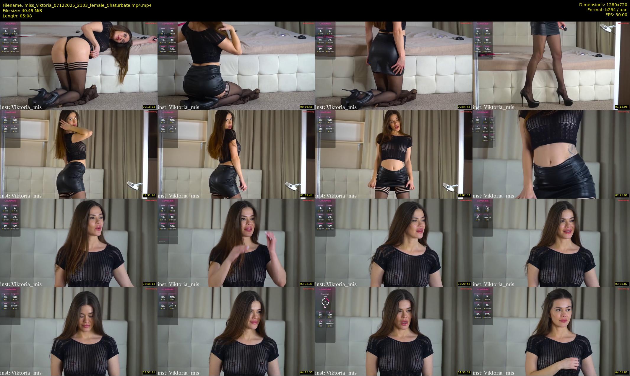 miss_viktoria — 6 minute Chaturbate female cam show recording, 720p, Dec 7, 2025