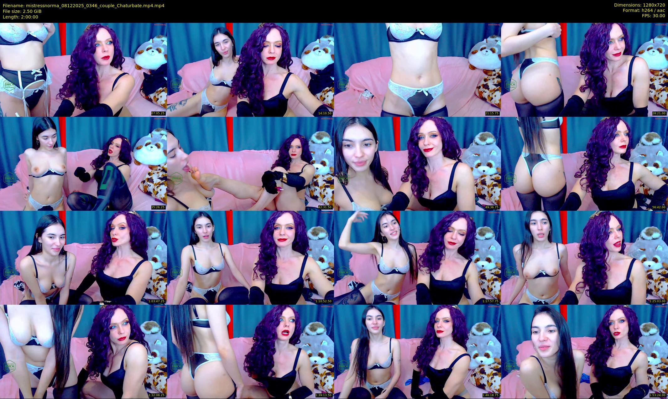 mistressnorma — 120 minute Chaturbate female cam show recording, 720p, Dec 8, 2025