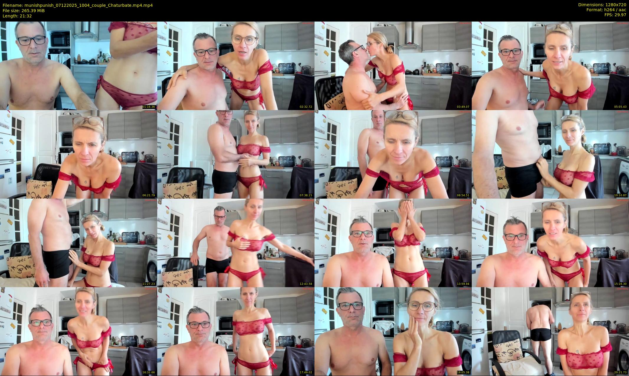 munishpunish — 22 minute Chaturbate couple cam show recording, 720p, Dec 7, 2025