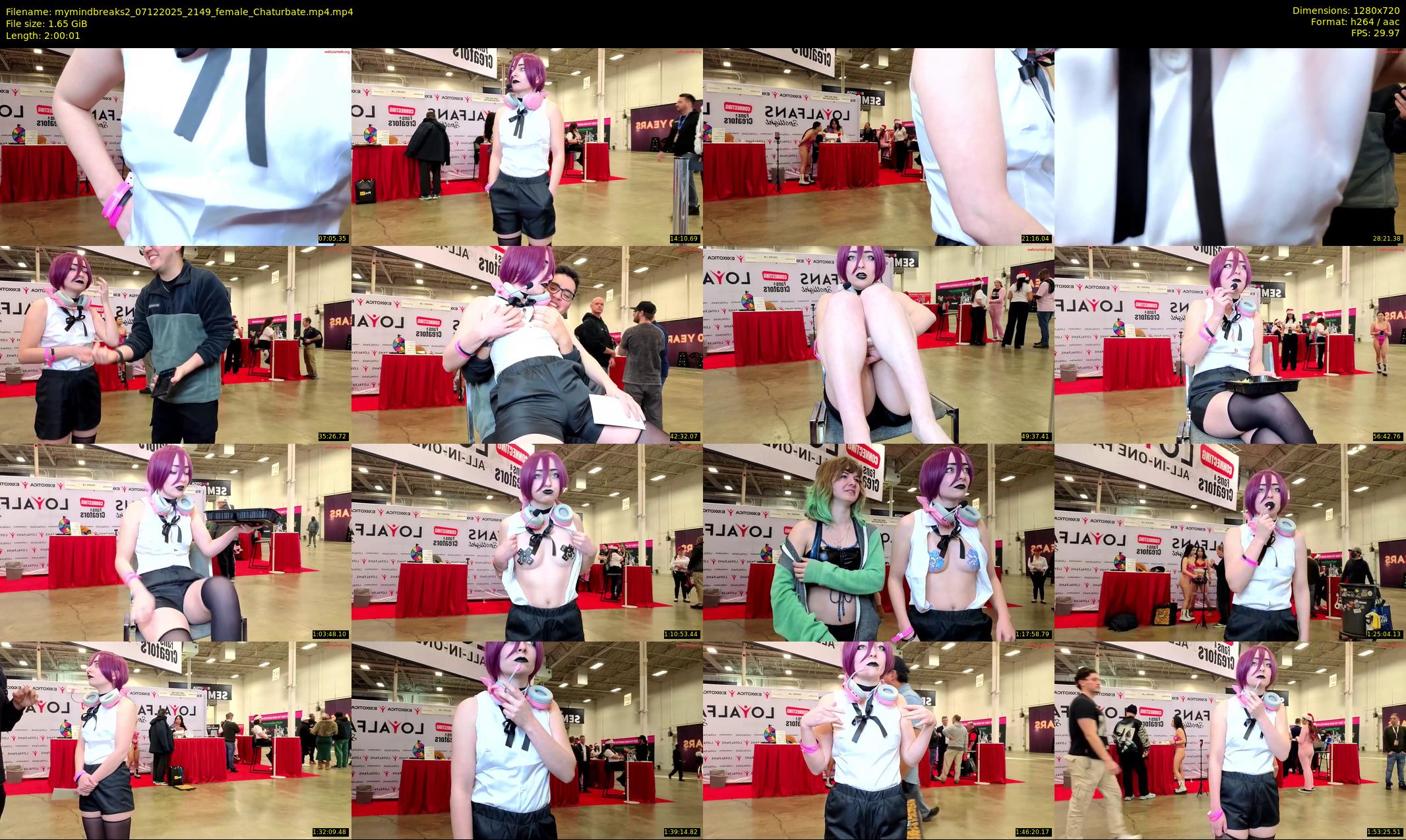 mymindbreaks2 — 121 minute Chaturbate female cam show recording, 720p, Dec 7, 2025