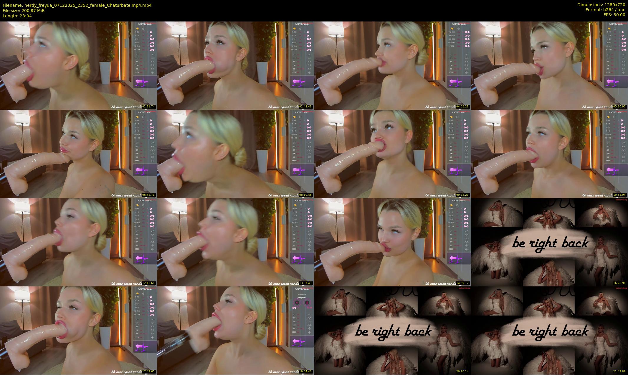 nerdy_freyua — 24 minute Chaturbate female cam show recording, 720p, Dec 7, 2025