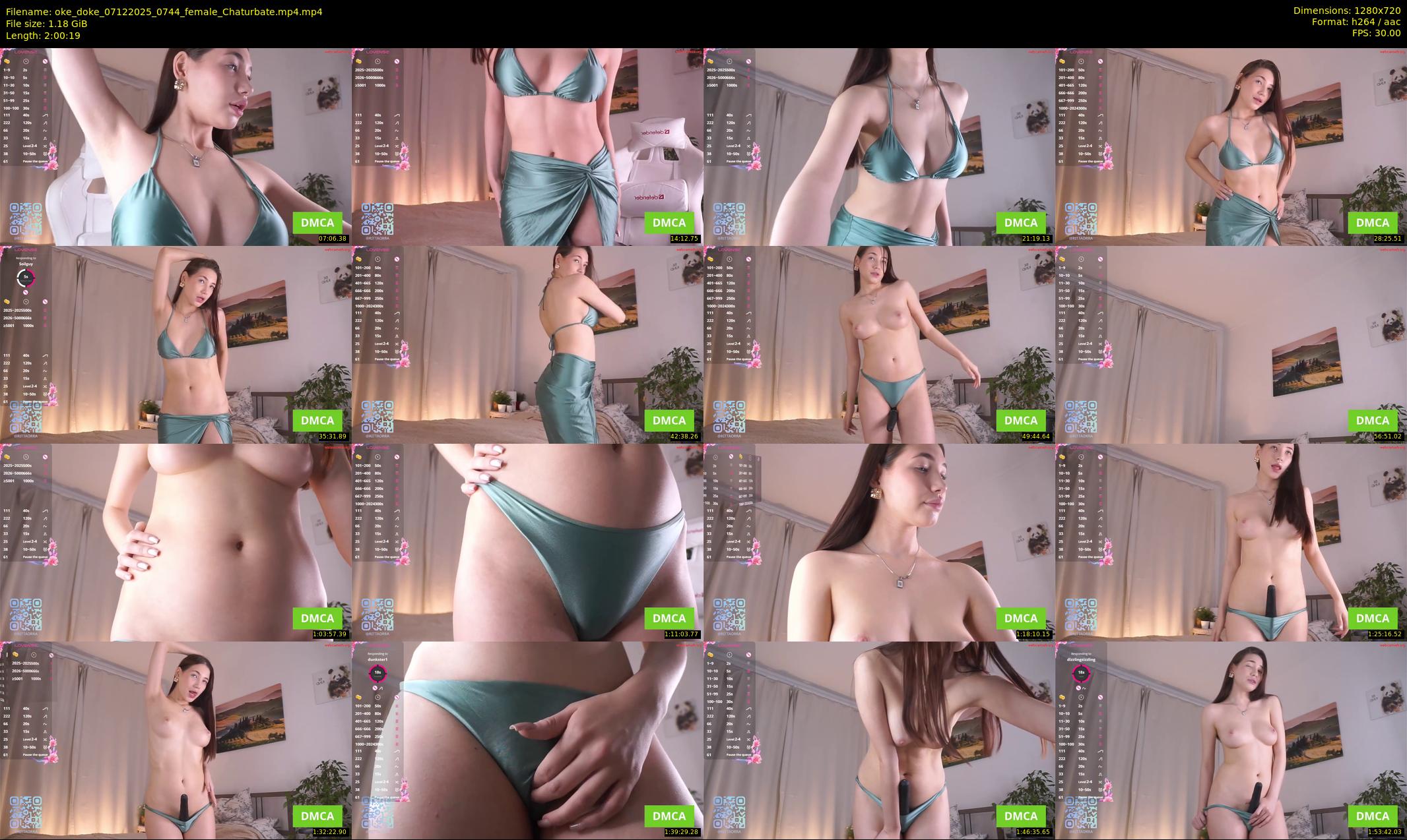 oke_doke — 121 minute Chaturbate female cam show recording, 720p, Dec 7, 2025